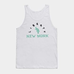 New York libeeerty 15 Tank Top